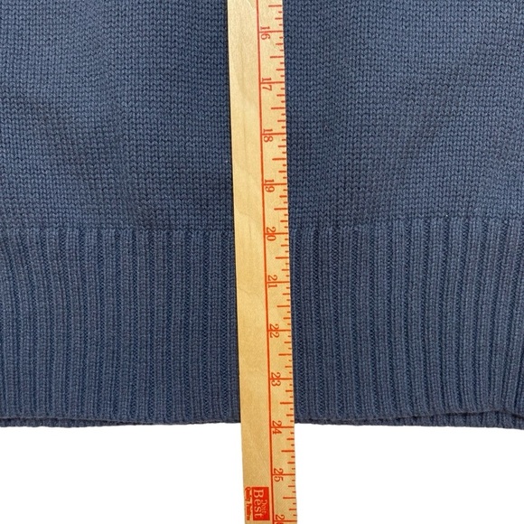 Free Assembly Fair Isle Sweater Womens Large Navy Blue Midweight - Picture 10 of 14